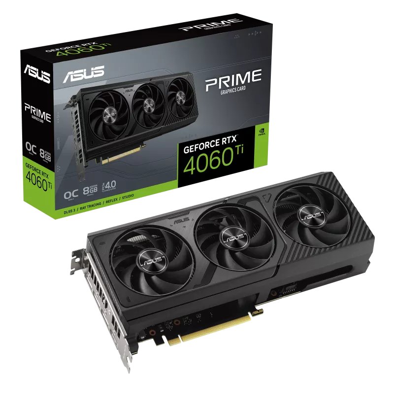 Asus Prime GeForce RTX 4060 Ti OC 8G Graphics Card